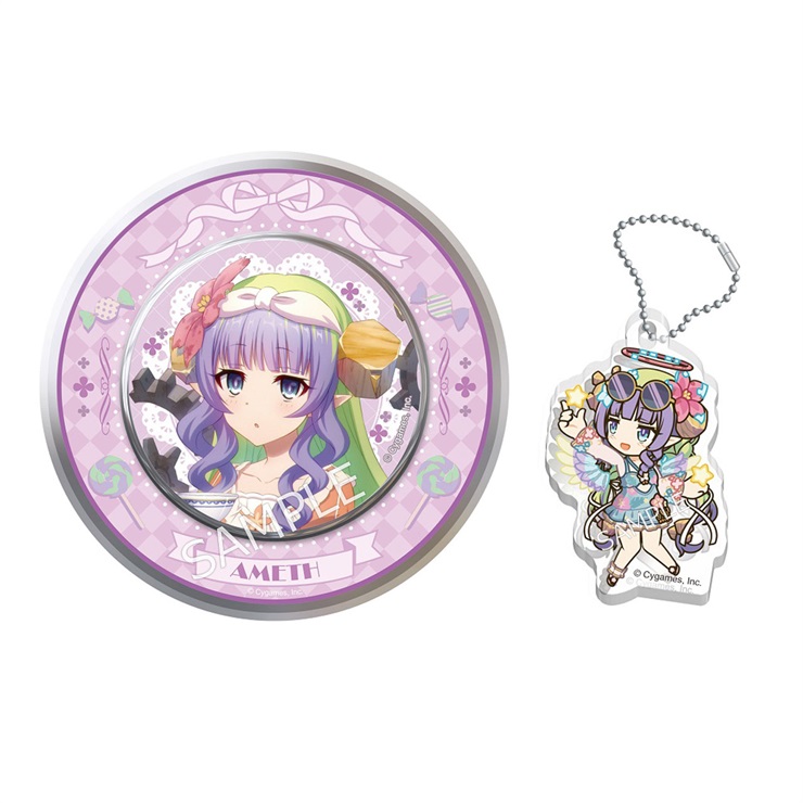 プリンセスコネクト！Re:Dive 缶マグネット付きギフト缶 ～SWEET TIME～(キャンディー＆アクリルキーホルダー入り) アメス