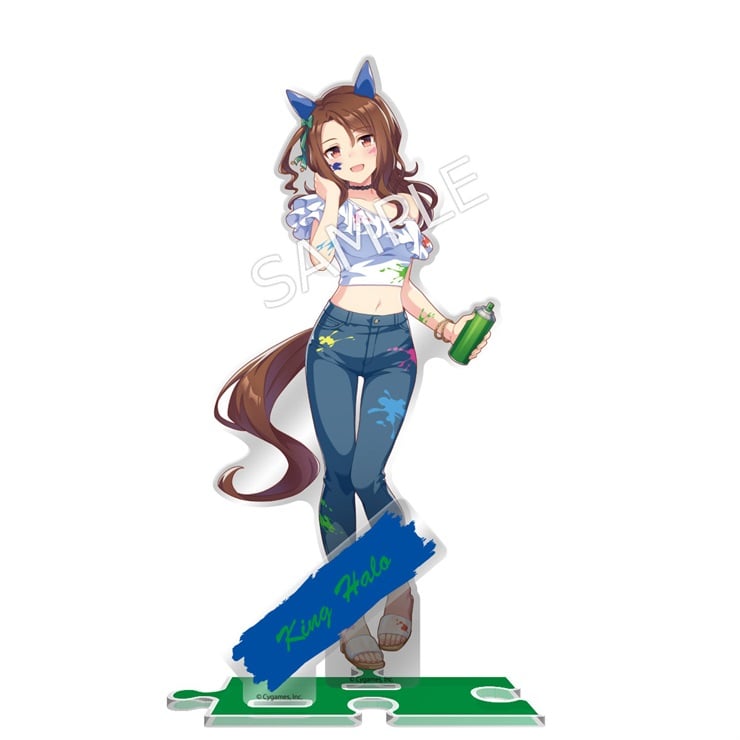 ウマ娘 プリティーダービー アクリルスタンド ペインタースタイル キングヘイロー