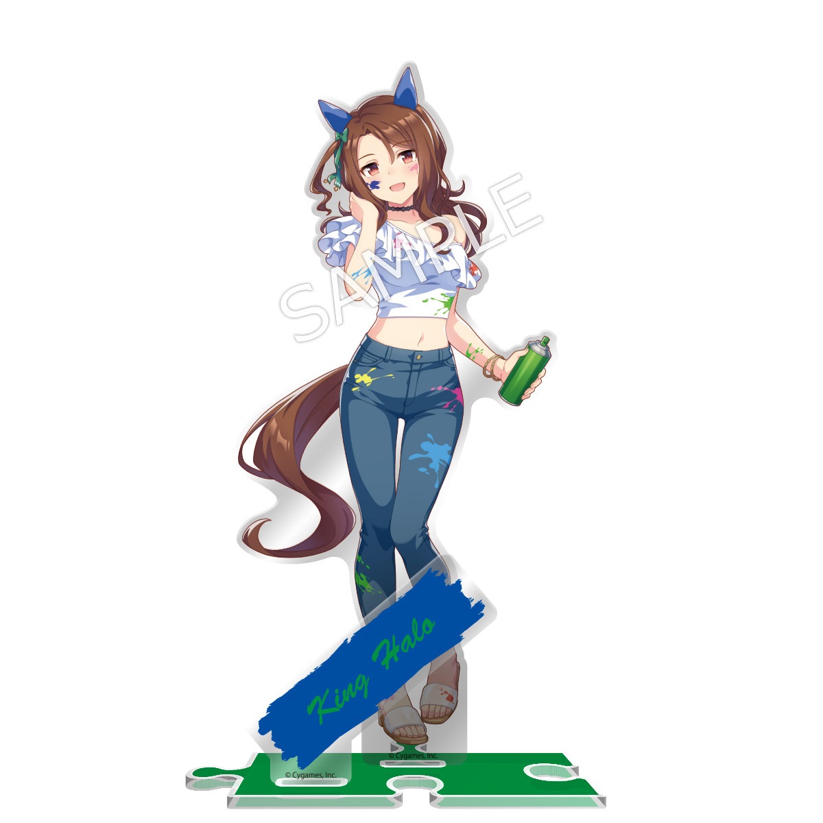 ウマ娘 プリティーダービー アクリルスタンド ペインタースタイル キングヘイロー