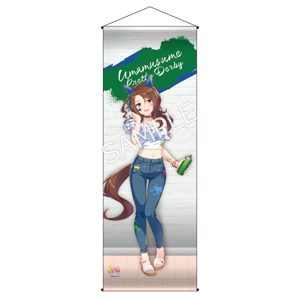 ウマ娘 プリティーダービー ミニタペストリー ペインタースタイル キングヘイロー