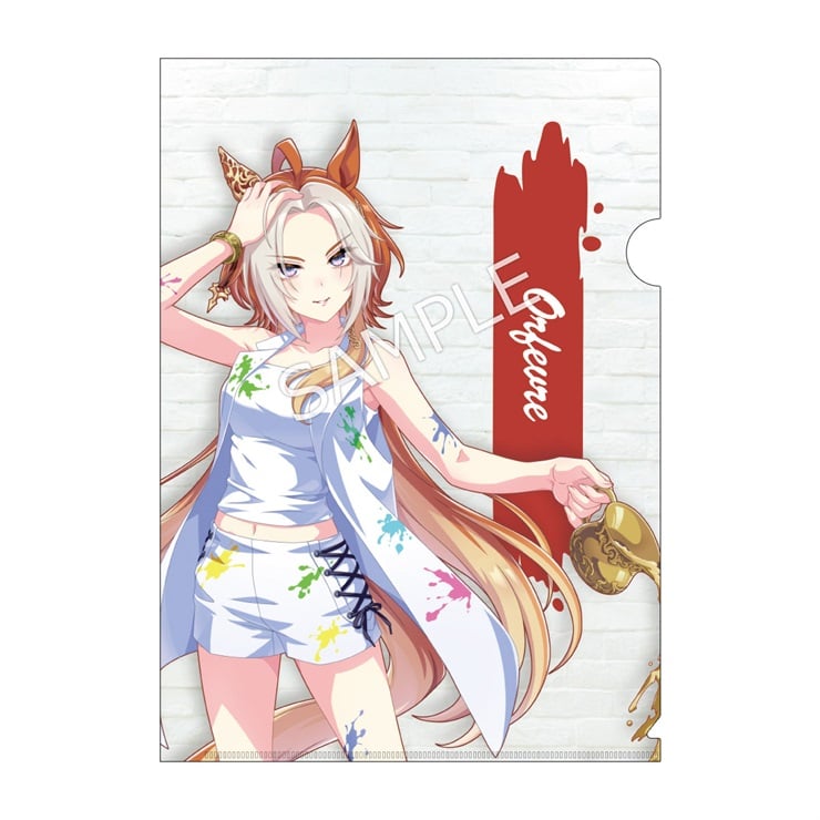 ウマ娘 プリティーダービー クリアファイル ペインタースタイル オルフェーヴル