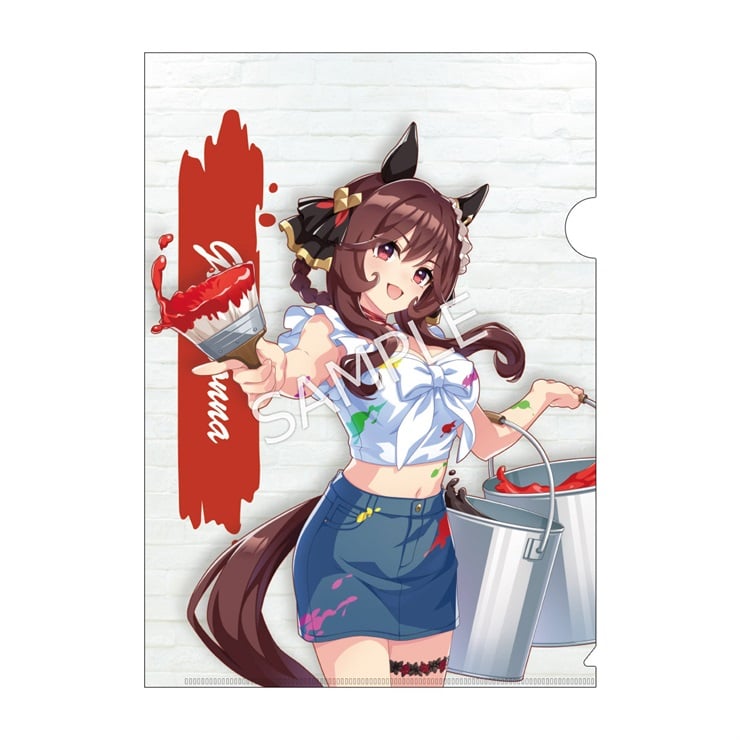 ウマ娘 プリティーダービー クリアファイル ペインタースタイル ジェンティルドンナ