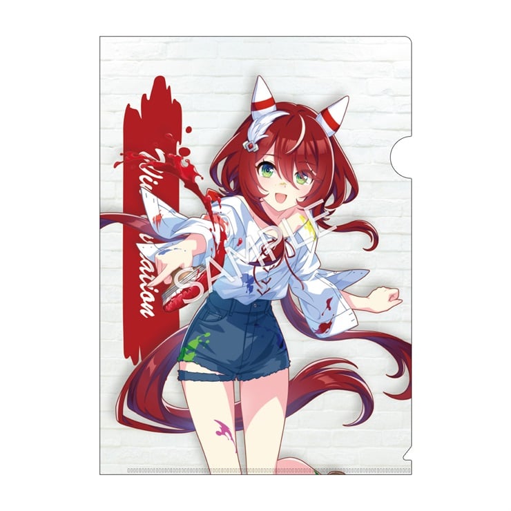 ウマ娘 プリティーダービー クリアファイル ペインタースタイル ウインバリアシオン