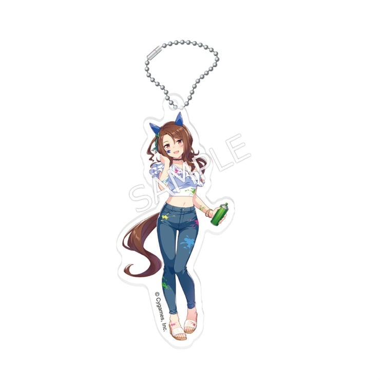 ウマ娘 プリティーダービー アクリルキーホルダー ペインタースタイル キングヘイロー