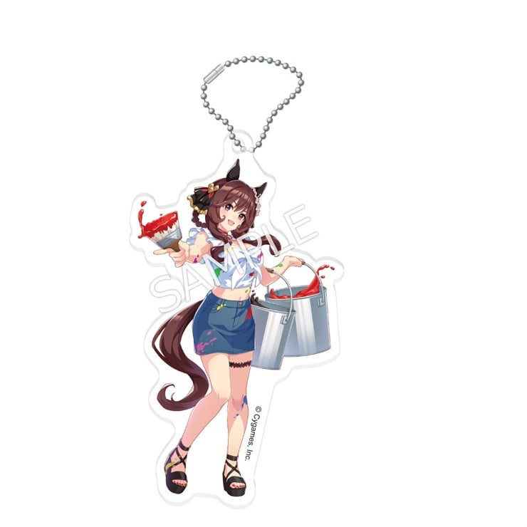 ウマ娘 プリティーダービー アクリルキーホルダー ペインタースタイル ジェンティルドンナ