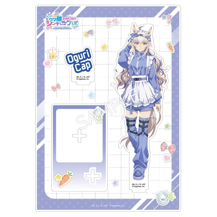 アニメ『ウマ娘 シンデレラグレイ』 キャラポップストア ～Cute Jersey Collection～ アクリルスタンド オグリキャップ