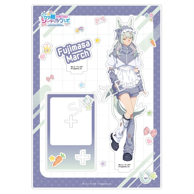 アニメ『ウマ娘 シンデレラグレイ』 キャラポップストア ～Cute Jersey Collection～ アクリルスタンド フジマサマーチ