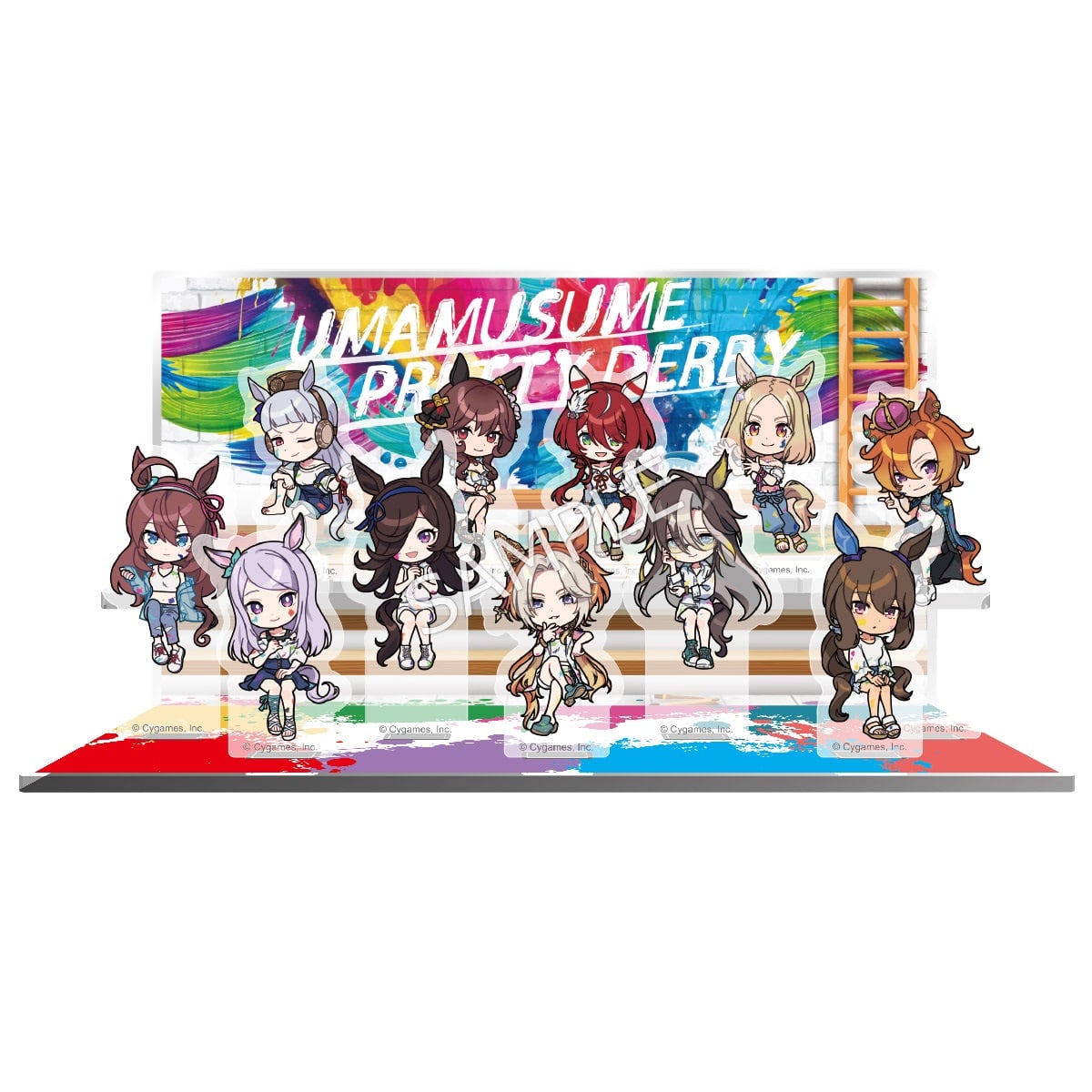 ウマ娘 アクリル ジオラマ 新品 ウマ娘 プリティーダービー アクリルジオラマ ペインタースタイル