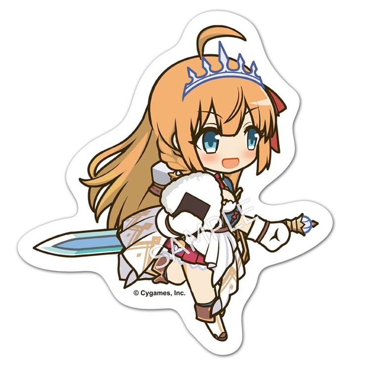 プリンセスコネクト！Re:Dive 屋外対応マグネットステッカー ペコリーヌ