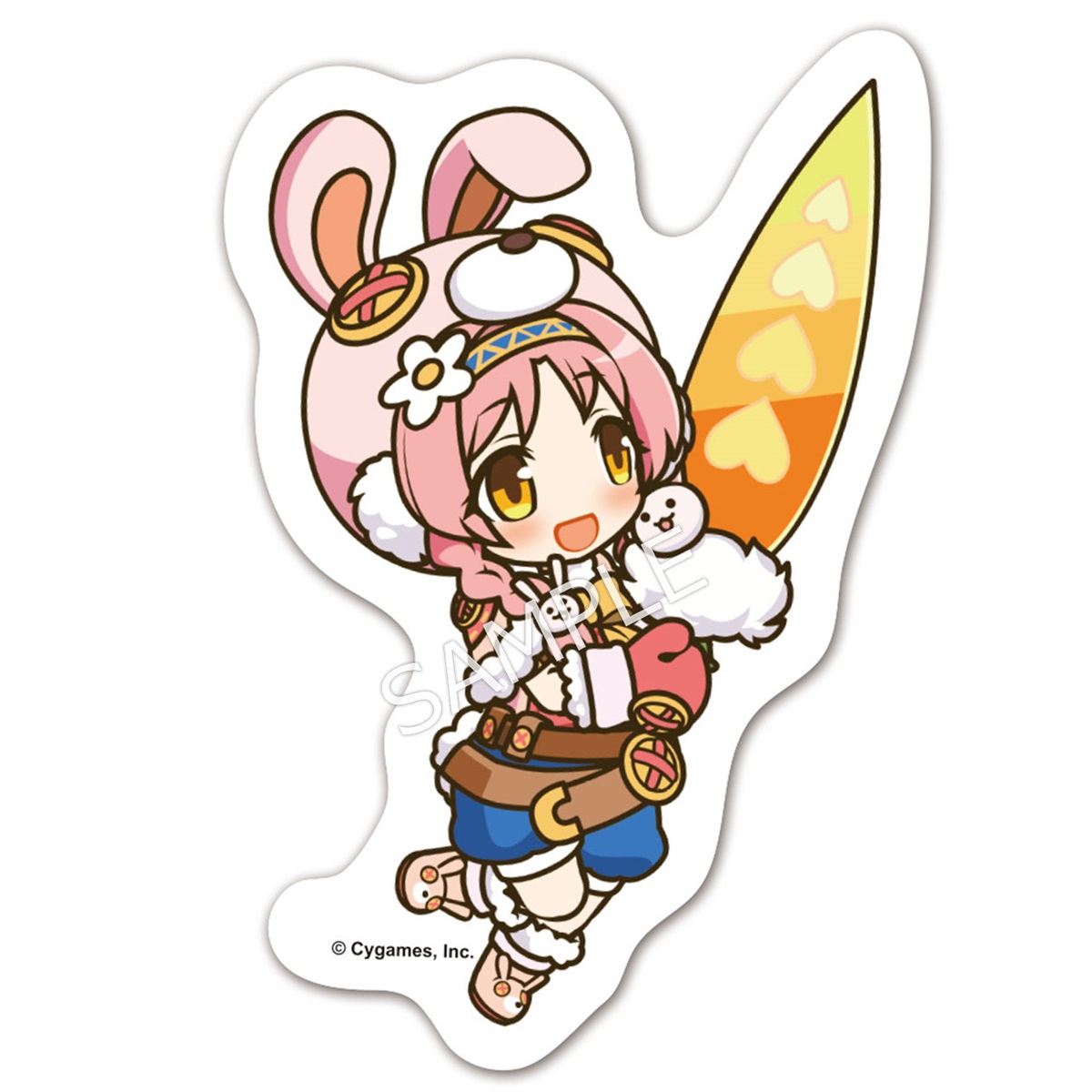 ミヨン　señorita サイン会　特典マグネット プリンセスコネクト！Re:Dive 屋外対応マグネットステッカー ミミ