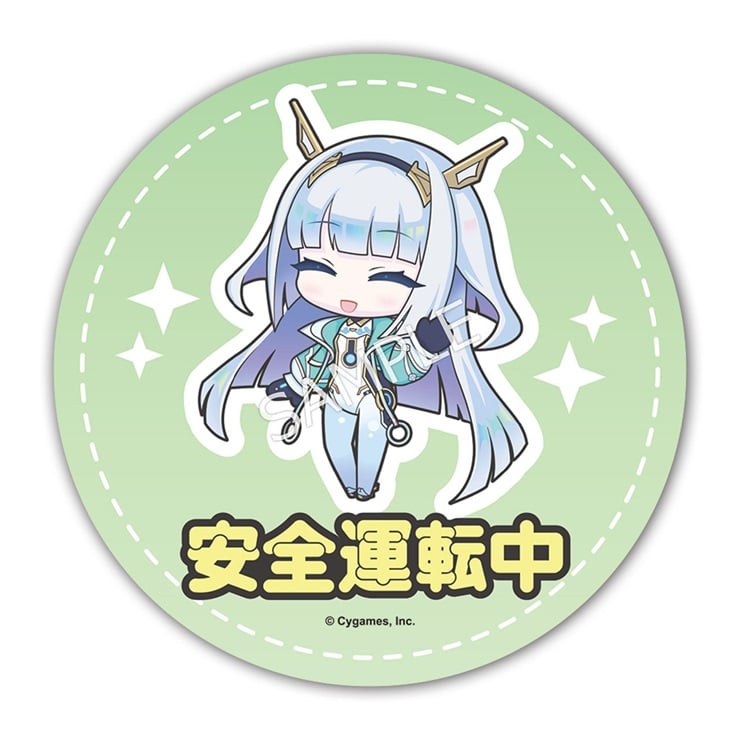 Shadowverse: Worlds Beyond 車用マグネットステッカー エース「安全運転中」