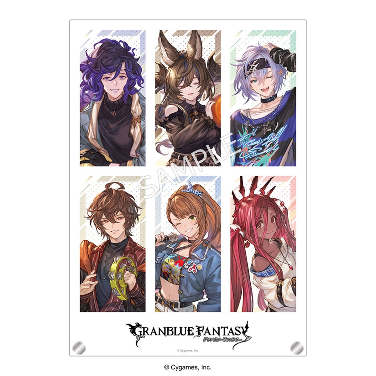 グランブルーファンタジー ホロアクリルアートパネル ROUND1コラボver