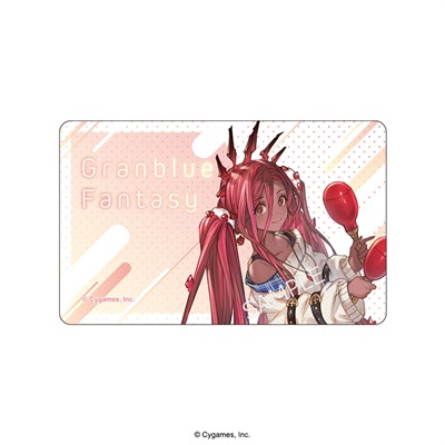グランブルーファンタジー 貼ってはがせるステッカー ROUND1コラボver
