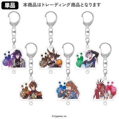 グランブルーファンタジー つながるアクリルキーホルダー ROUND1コラボver.