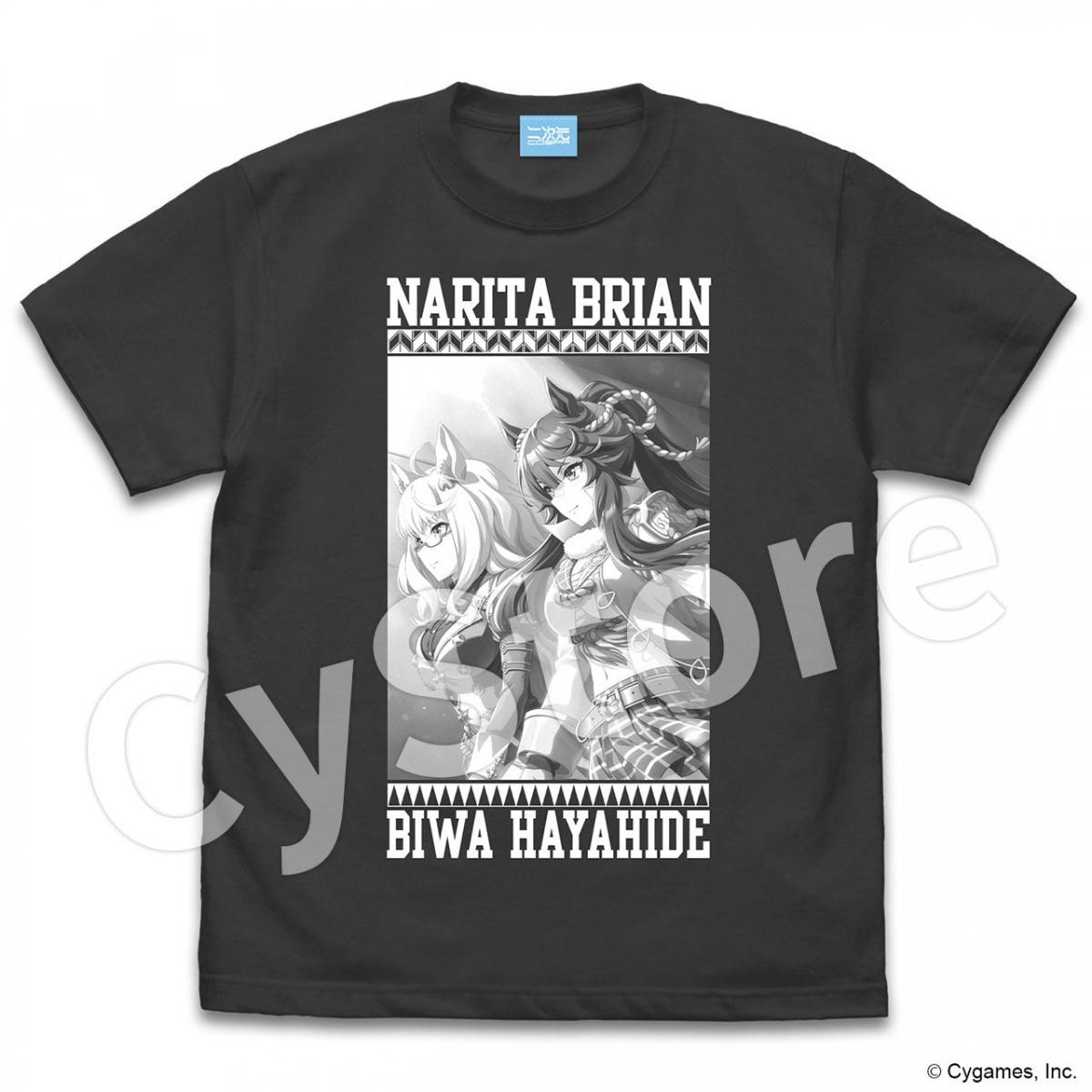 ナリタブライアン ウマ娘 BOSS オリジナルTシャツ 当選品 A賞 ウマ娘 プリティーダービー ナリタブライアン／Two Pieces Tシャツ SUMI