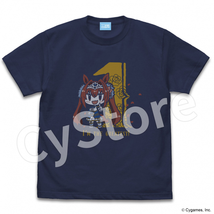 ウマ娘 プリティーダービー ダイワスカーレットの私が1番！ Tシャツ