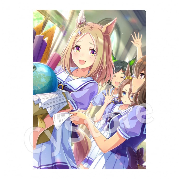 ウマ娘 プリティーダービー クリアファイル／vol.18［ストップ、委員長！］ナリタトップロード