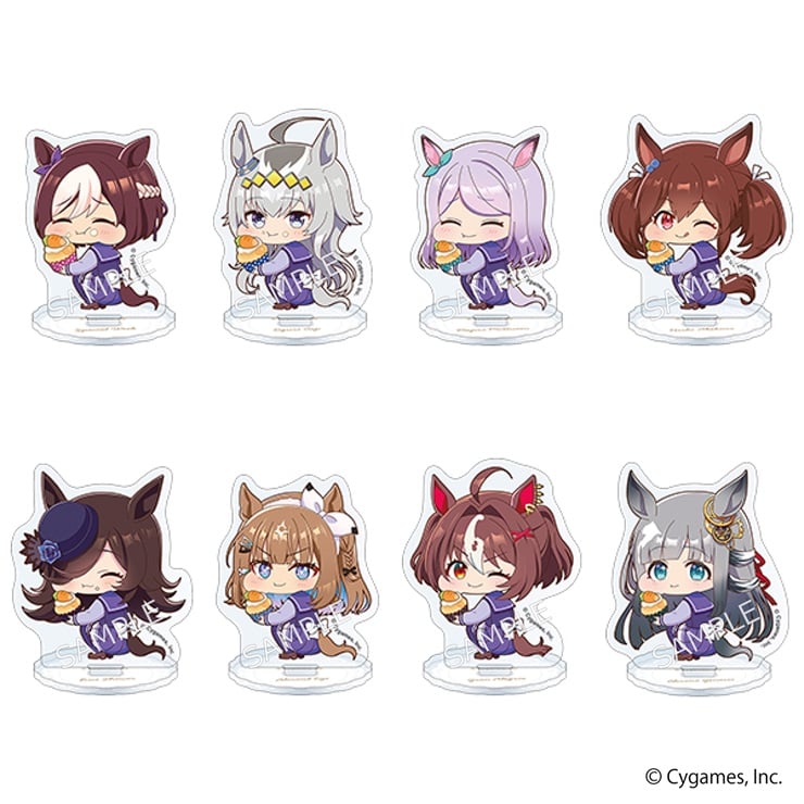 【BOX】ウマ娘 プリティーダービー かぷりっこ　ほおばるアクリルスタンドコレクション