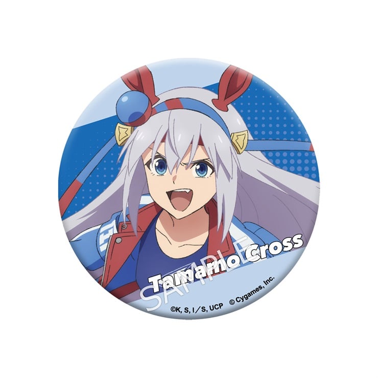 アニメ『ウマ娘 シンデレラグレイ』 グリッター缶バッジ／タマモクロス