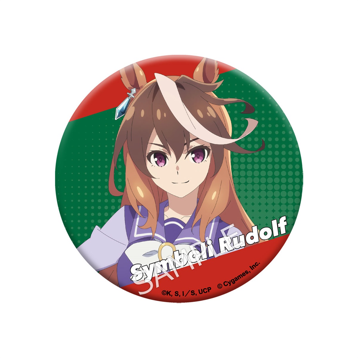 アニメ『ウマ娘 シンデレラグレイ』 グリッター缶バッジ