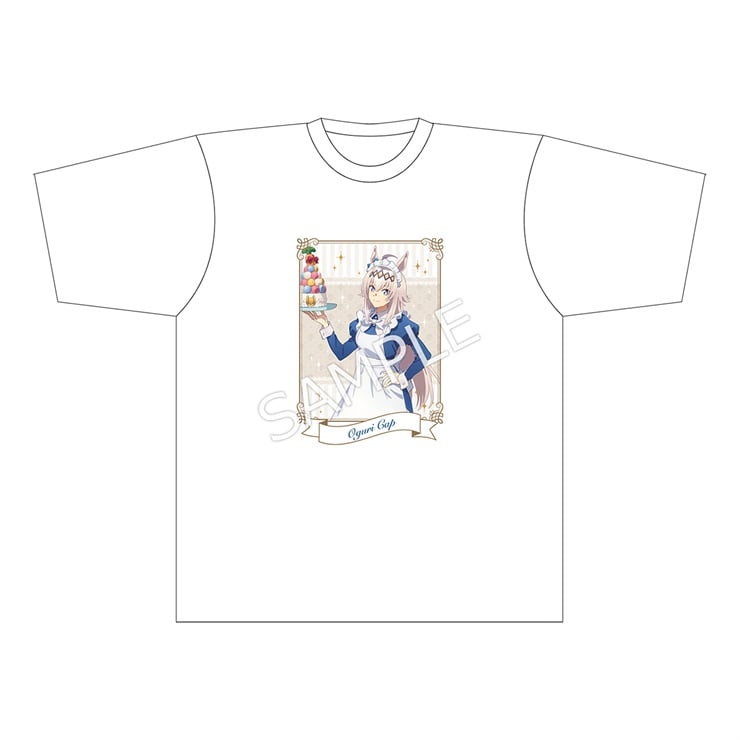 アニメ『ウマ娘 シンデレラグレイ』 Tシャツ／オグリキャップ　～聖蹄祭へようこそ！トレセン学園メイド喫茶～