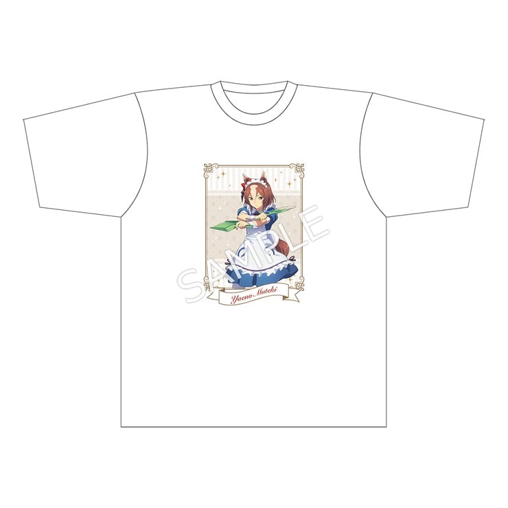 アニメ『ウマ娘 シンデレラグレイ』 Tシャツ／ヤエノムテキ　～聖蹄祭へようこそ！トレセン学園メイド喫茶～