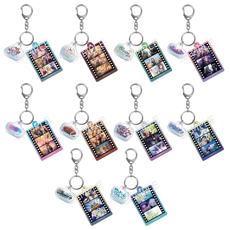 【BOX】プリンセスコネクト！Re:Dive フィルム風アクリルキーホルダーコレクション