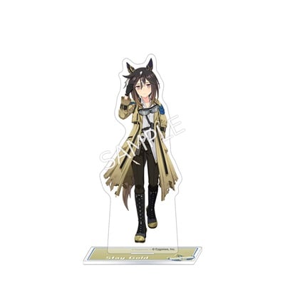 白*品様 ウマ娘 ZONe コラボ アクリルスタンド ステイゴールド ウマ娘 プリティーダービー アクリルスタンド／vol.17 ステイゴールド