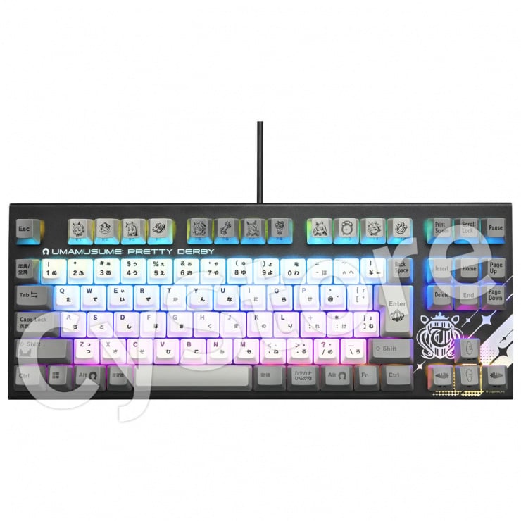 ウマ娘 プリティーダービー × REALFORCE GX1 キーボード　X1UCU1