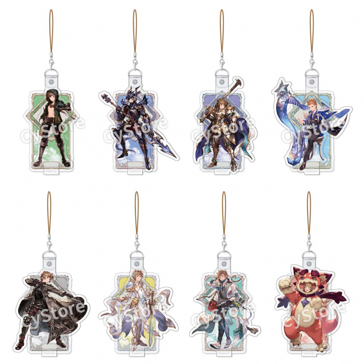 【BOX】グランブルーファンタジー きゃらびにストラップ-ジョブコレクション-主人公(男)BOX Vol.2 (全8種ランダム)
