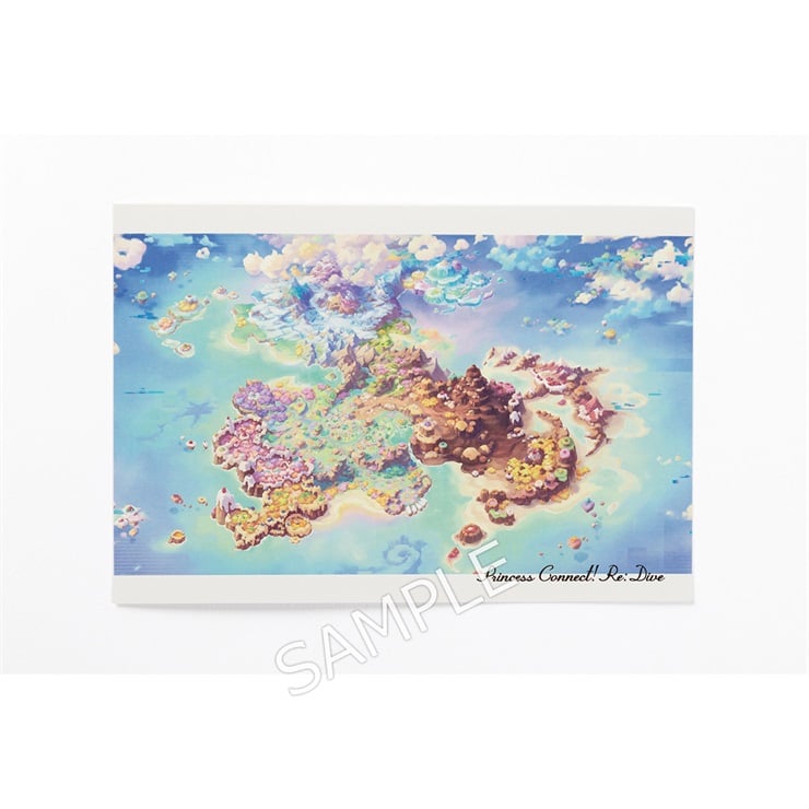 Cygames背景美術展 2024-2025 ポストカード プリンセスコネクト！Re:Dive