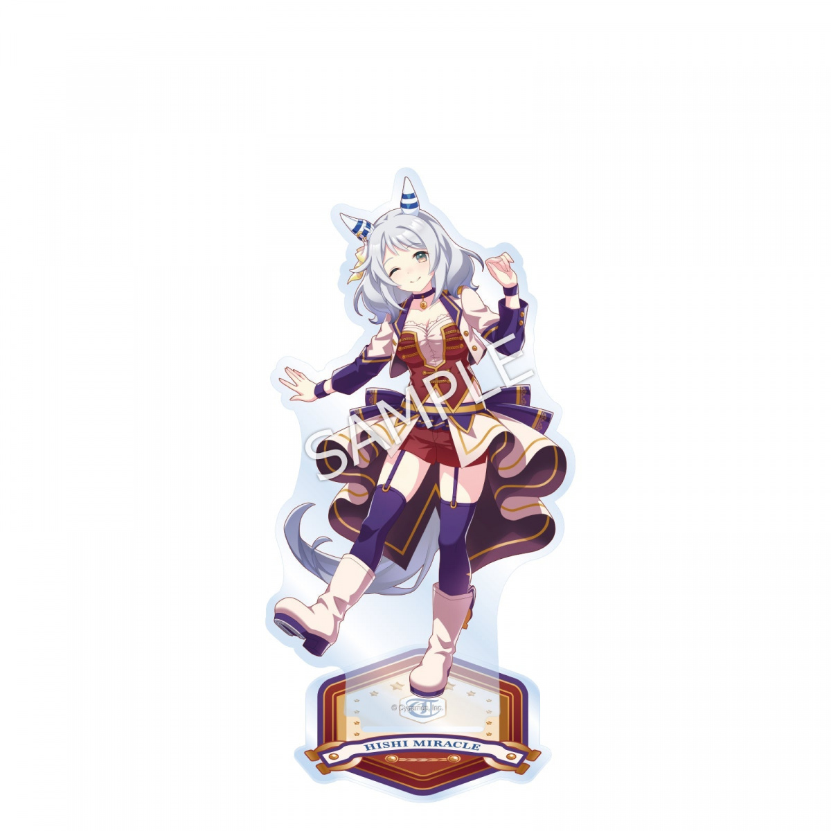 プリティーリズム callings ヒビキ アクリルスタンド プリティーシリーズ」箔押しアクリルスタンド F 『プリティー