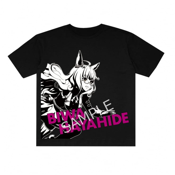 ウマ娘 プリティーダービー 公式BIGサイズTシャツ【ビワハヤヒデ】
