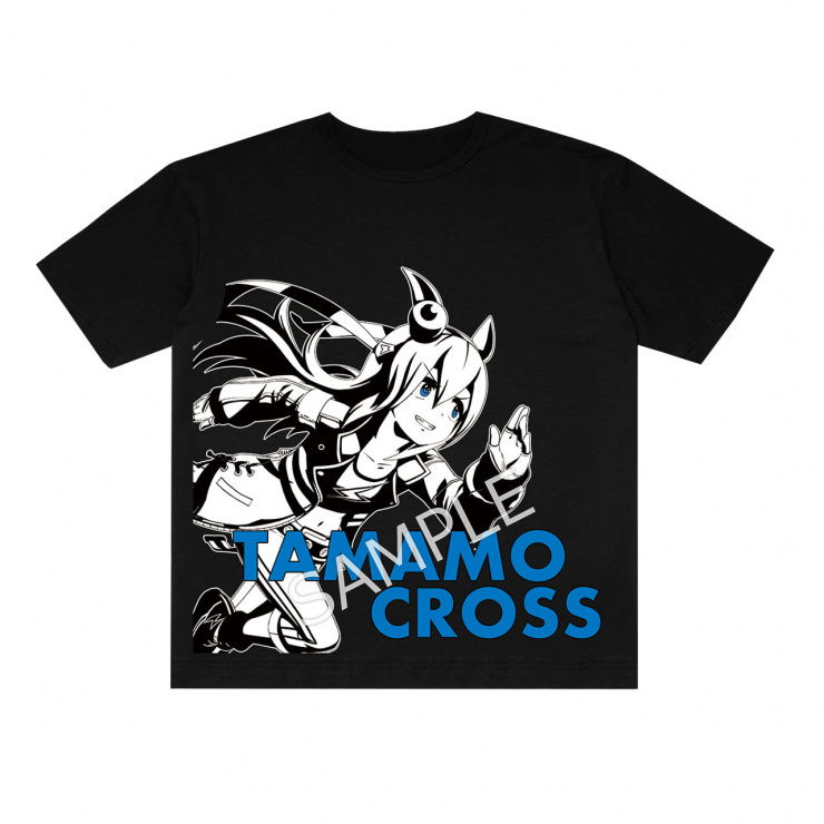 マチカネタンホイザ　ウマ娘公式BIG Tシャツ ウマ娘」マチカネタンホイザの「えい、えい、むん！」Tシャツ