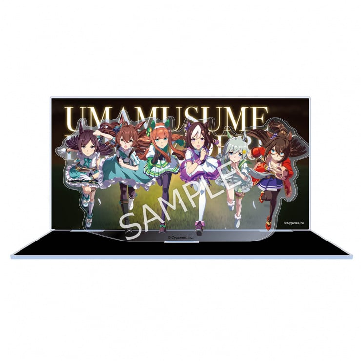 ウマ娘 プリティーダービー 公式アクリルジオラマ 【黄金色に輝いた時代】