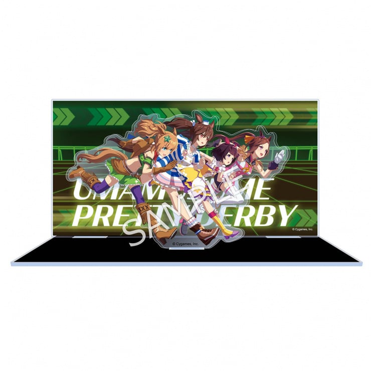 ウマ娘 プリティーダービー 公式アクリルジオラマ 【速さを研ぎ澄ました時代】