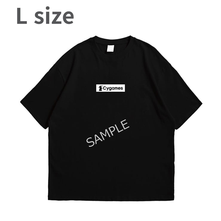 Cygames FRONT LOGO TEE/BLACK/L