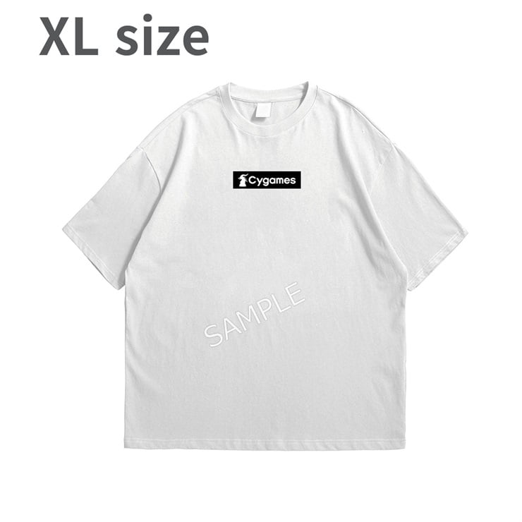 Cygames FRONT LOGO TEE/WHITE/XL