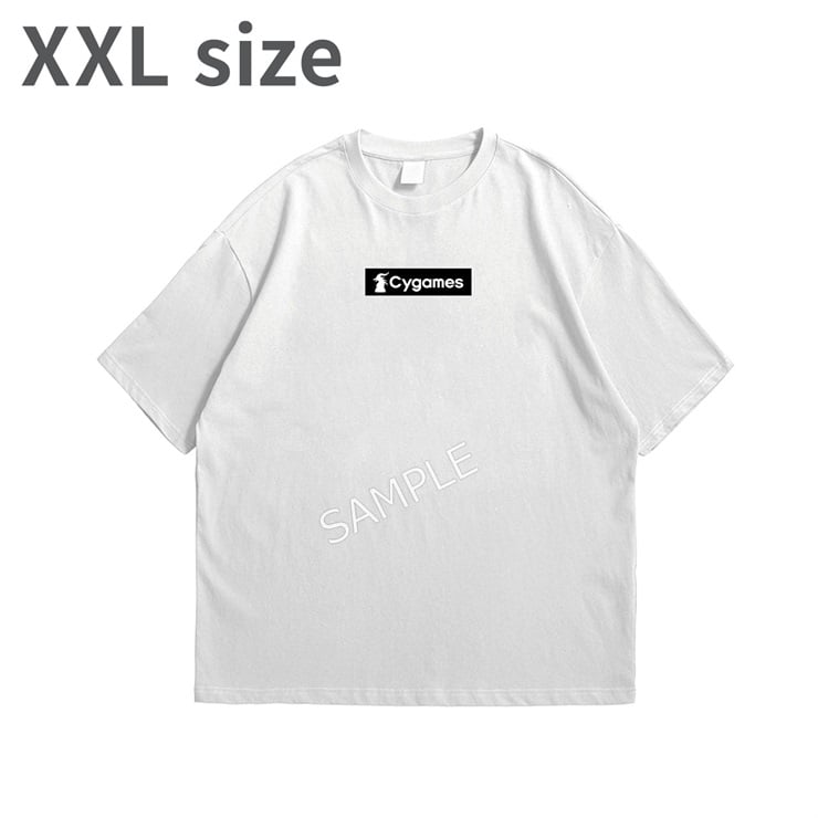 Cygames FRONT LOGO TEE/WHITE/XXL