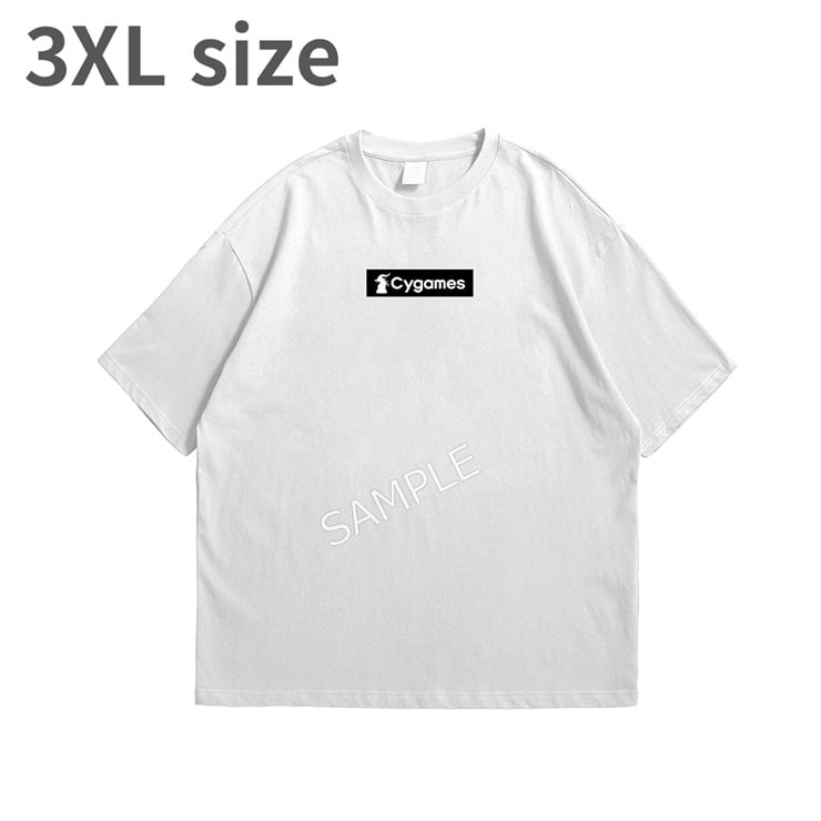 Cygames FRONT LOGO TEE/WHITE/3XL