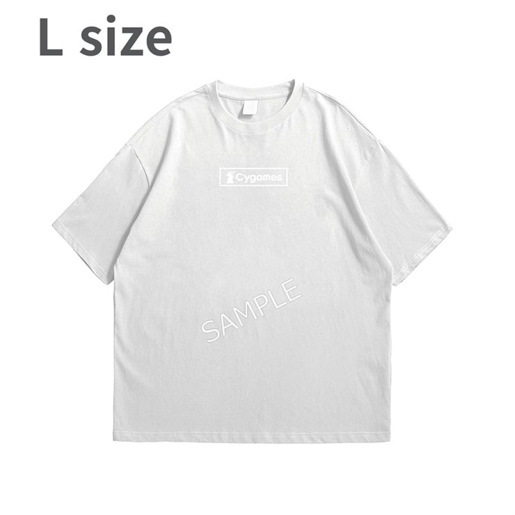 Cygames FRONT LOGO TEE/ALL WHITE/L