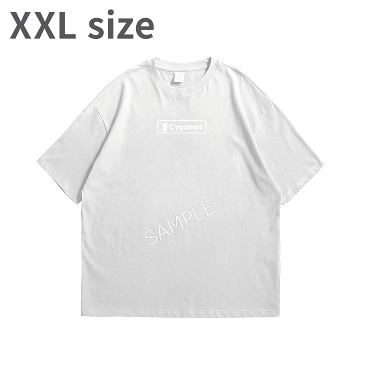 Cygames FRONT LOGO TEE/ALL WHITE/XXL