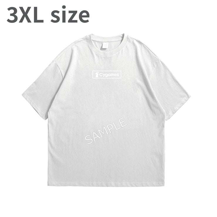 Cygames FRONT LOGO TEE/ALL WHITE/3XL