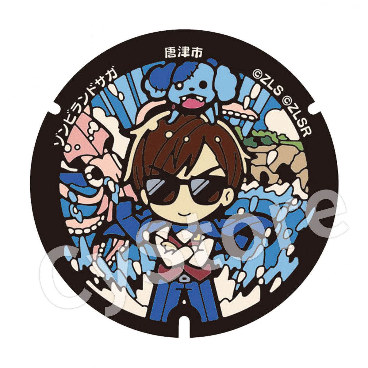 ゾンビランドサガ　巽幸太郎　缶バッジ 凛*星様 ゾンビランドサガ 唐津 巽幸太郎 限定缶バッジ ゾンビランド