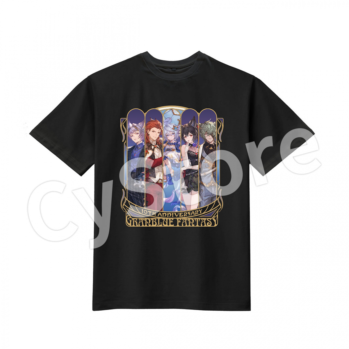 GRANBLUE FANTASY 10th Anniversary Limited Store　Tシャツ(XLサイズ)