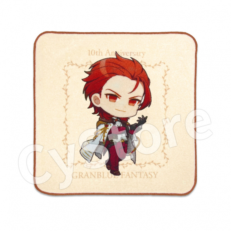 GRANBLUE FANTASY 10th Anniversary Limited Store　ハンドタオル（パーシヴァル）