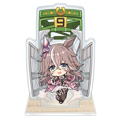 ウマ娘 ワンダーアキュート CANバッジ アートスタンド ウマ娘 ワンダー