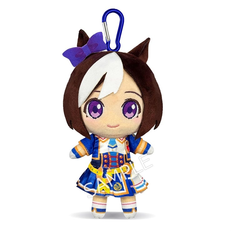 公式カラビナ付きぬいぐるみ【スペシャルウィーク】（Glorious Azure Ver.)