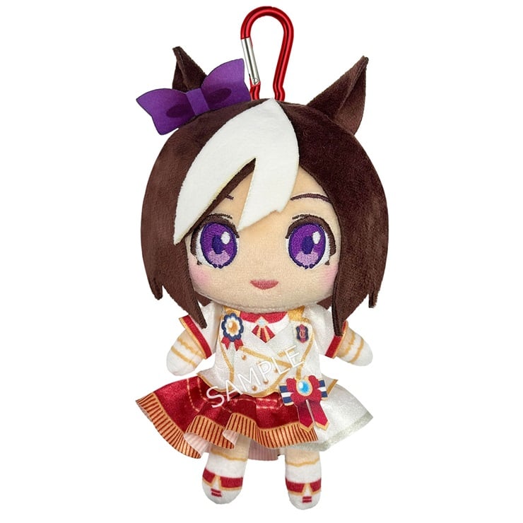 公式カラビナ付きぬいぐるみ【スペシャルウィーク】(ニュースターズ・ロゼ Ver.)