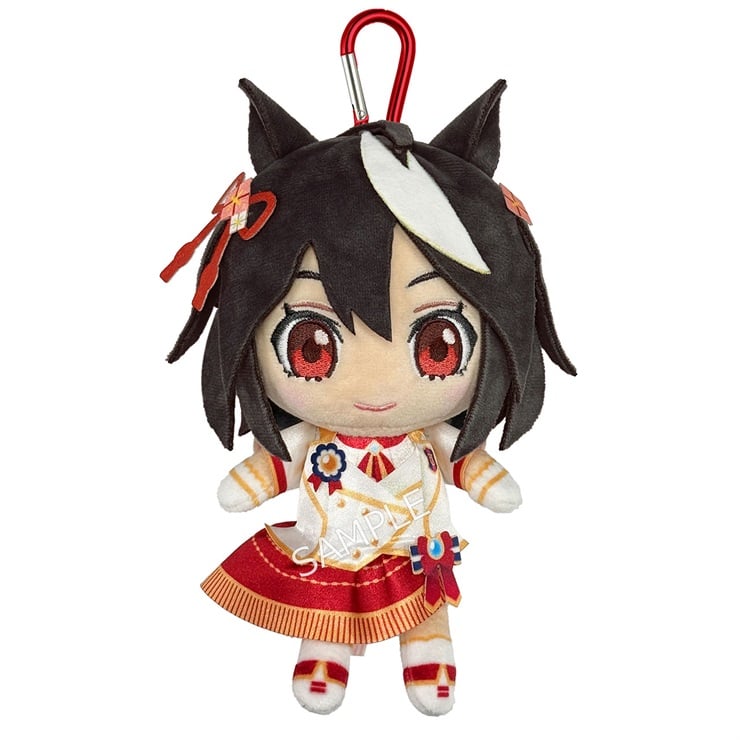 公式カラビナ付きぬいぐるみ【キタサンブラック】(ニュースターズ・ロゼ Ver.)